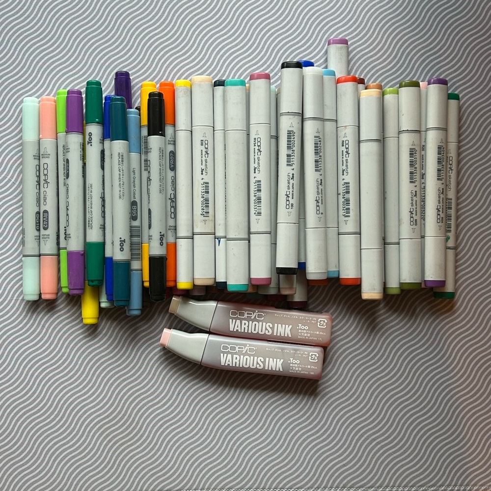 Copic Marker Lot